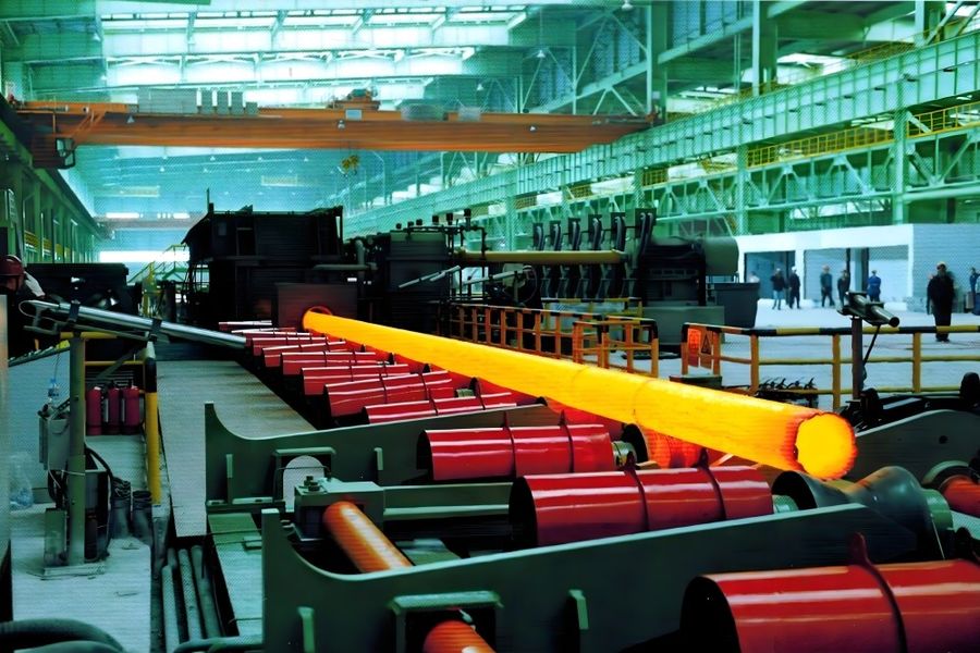 Cangzhou Baoyang Pipeline Equipment Co., Ltd. línea de producción del fabricante